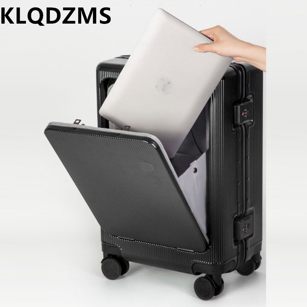 Front Opening Laptop Luggage 24 Inch - Чемодан KLQDZMS 20/22/24 дюйма с передним