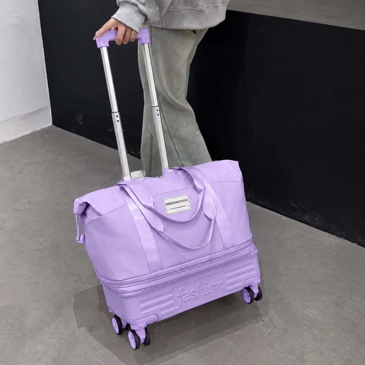 Foldable Rolling Luggage Bag - Расширяемая дорожная сумка на колесиках, складная