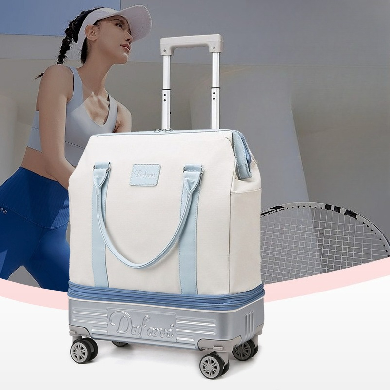 Foldable Rolling Luggage Bag - Сумка-рюкзак на колесах с телескопической ручкой,