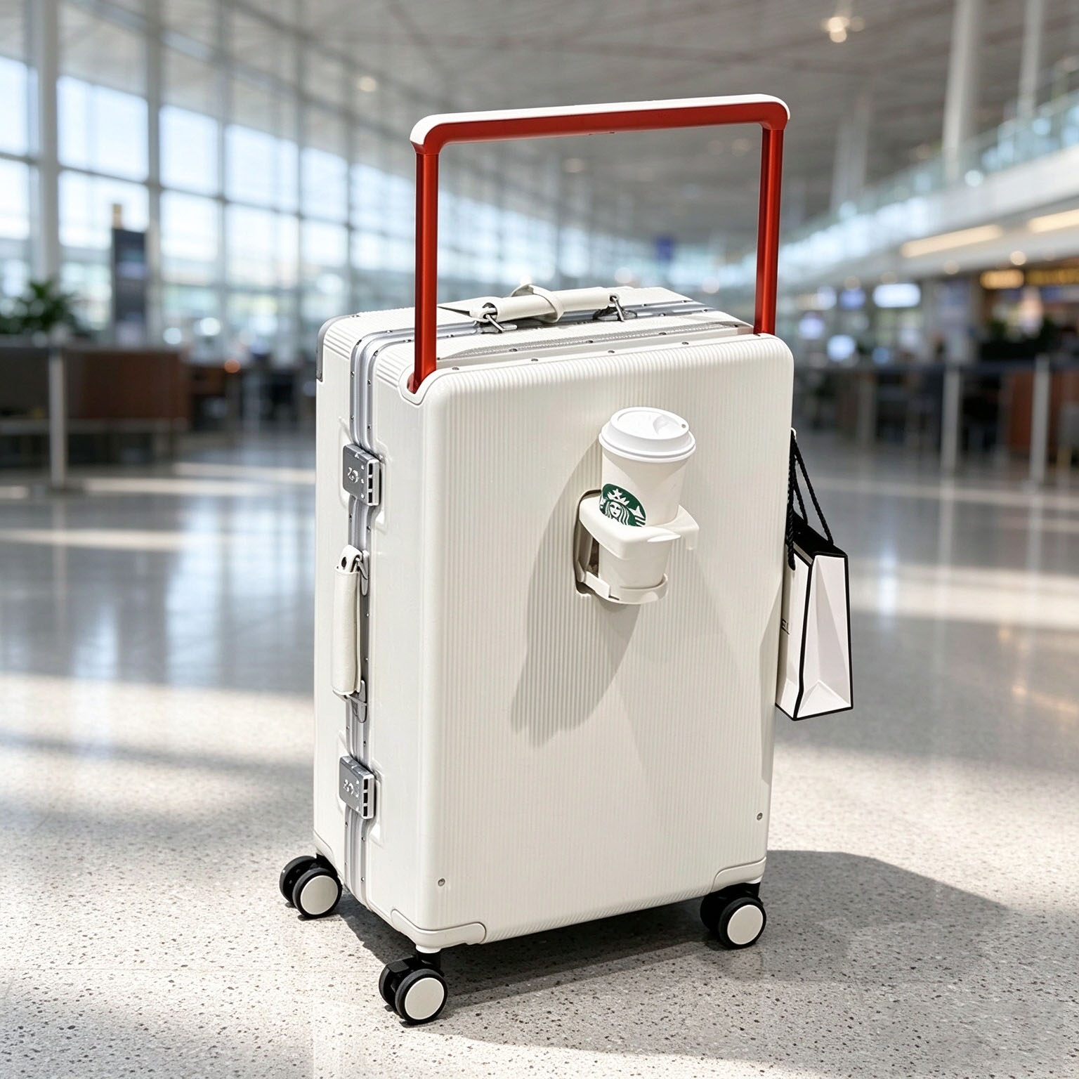 Aluminum Frame Carry On Luggage - Премиальный чемодан для путешествий с алюминиевой