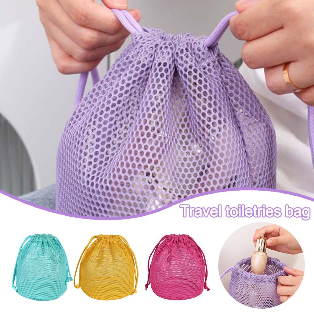 Cosmetic Bags - Новая косметичка в ярких цветах, сетчатая,