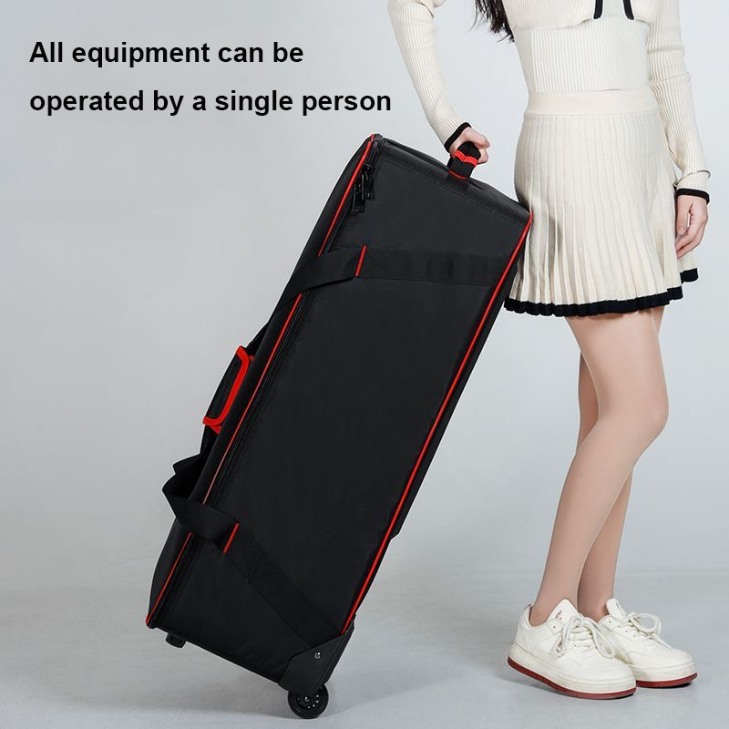 Foldable Rolling Luggage Bag - Профессиональный набор для студийной фотосъемки, включающий