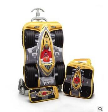 Foldable Rolling Luggage Bag - 3D чемодан на колесиках для мальчиков,