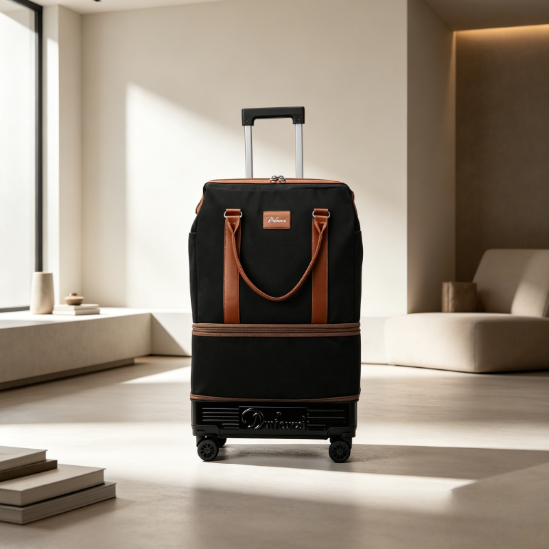 Складная дорожная сумка на кол – обзор и цена Foldable Rolling Luggage Bag