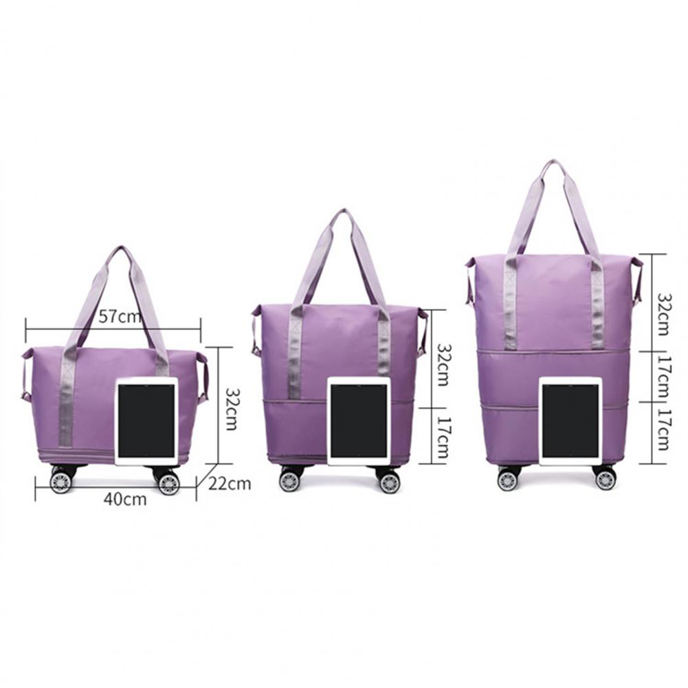 Раздвижная дорожная сумка на к – обзор и цена Foldable Rolling Luggage Bag