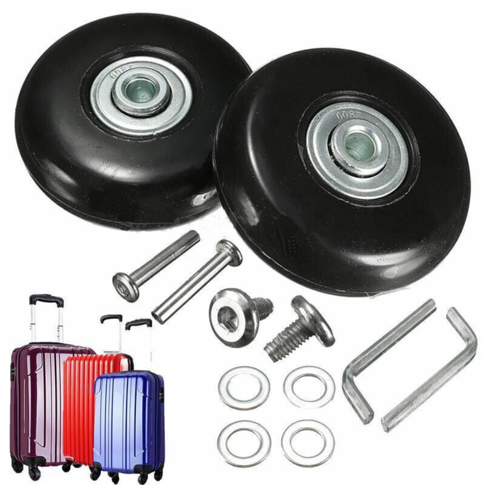57-59 мм Прочные гибкие бесшум – обзор и цена Silent Replacement Luggage Wheels