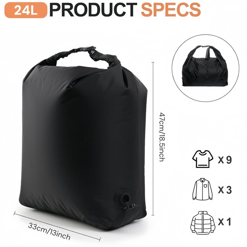A25F-Многоразовый органайзер д – обзор и цена Foldable Rolling Luggage Bag