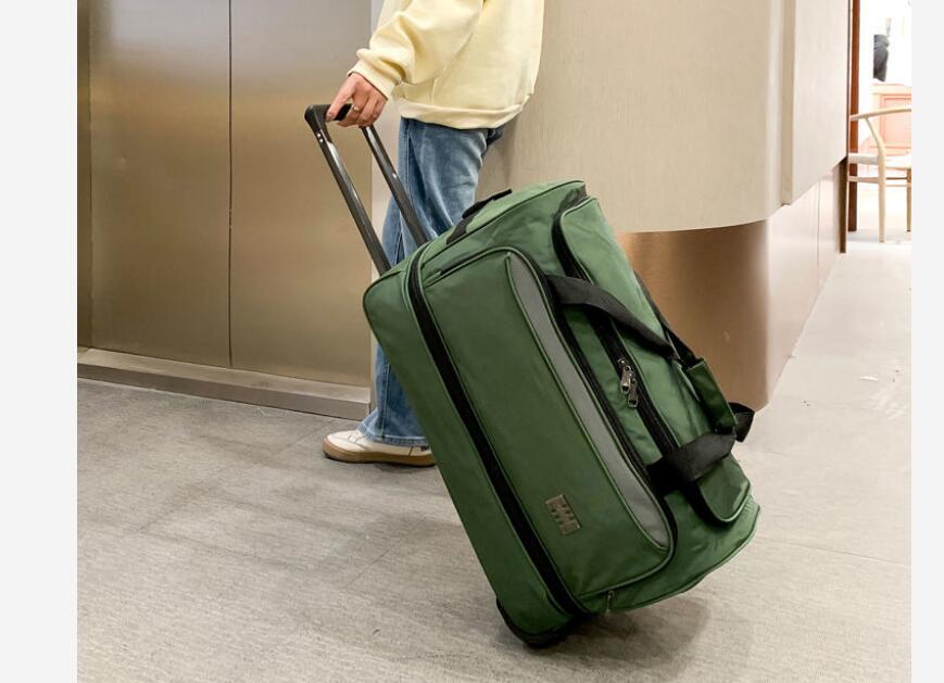 22-дюймовая мужская сумка для  – обзор и цена Foldable Rolling Luggage Bag