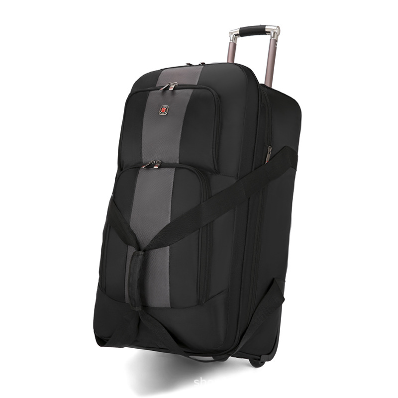 Прочная дорожная сумка на коле – обзор и цена Foldable Rolling Luggage Bag