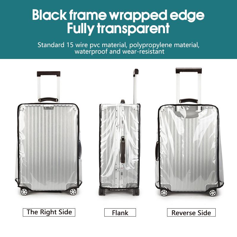 Водонепроницаемый прозрачный ч – обзор и цена Waterproof Suitcase Cover Protector