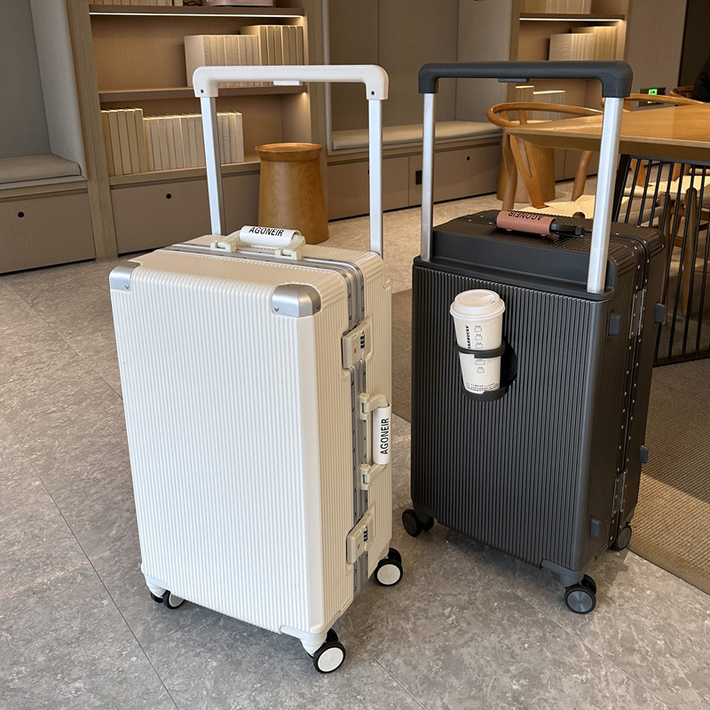 Чемодан для путешествий с широ – обзор и цена Aluminum Frame Carry On Luggage